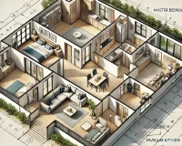 Good Earth 3BHK Floor Plan