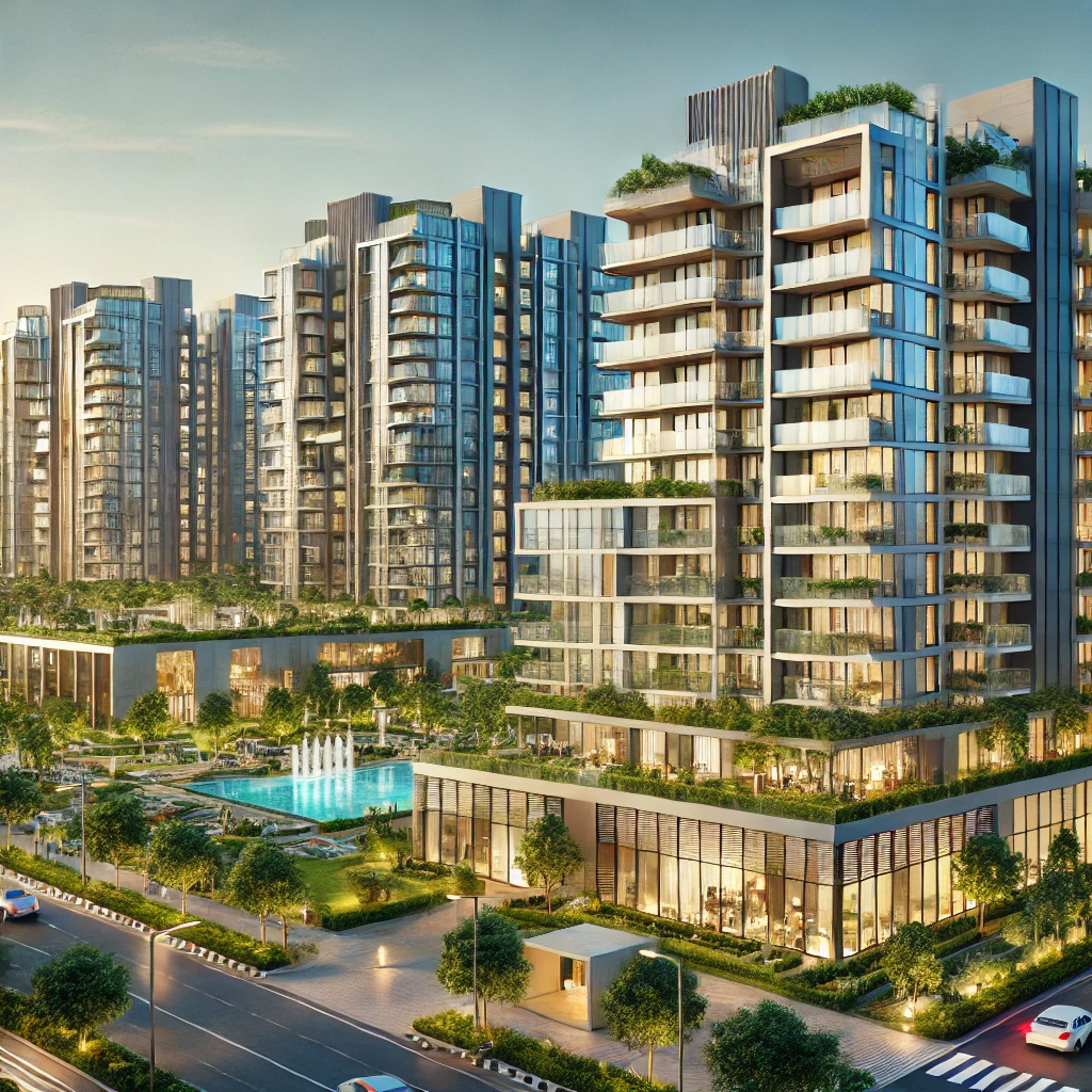 Contemporary apartments in Gurgaon