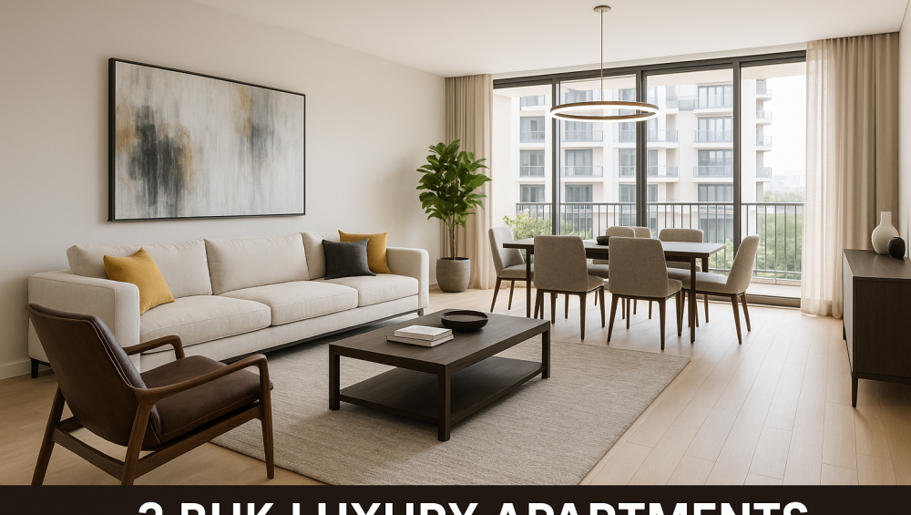 3 BHK luxury apartments