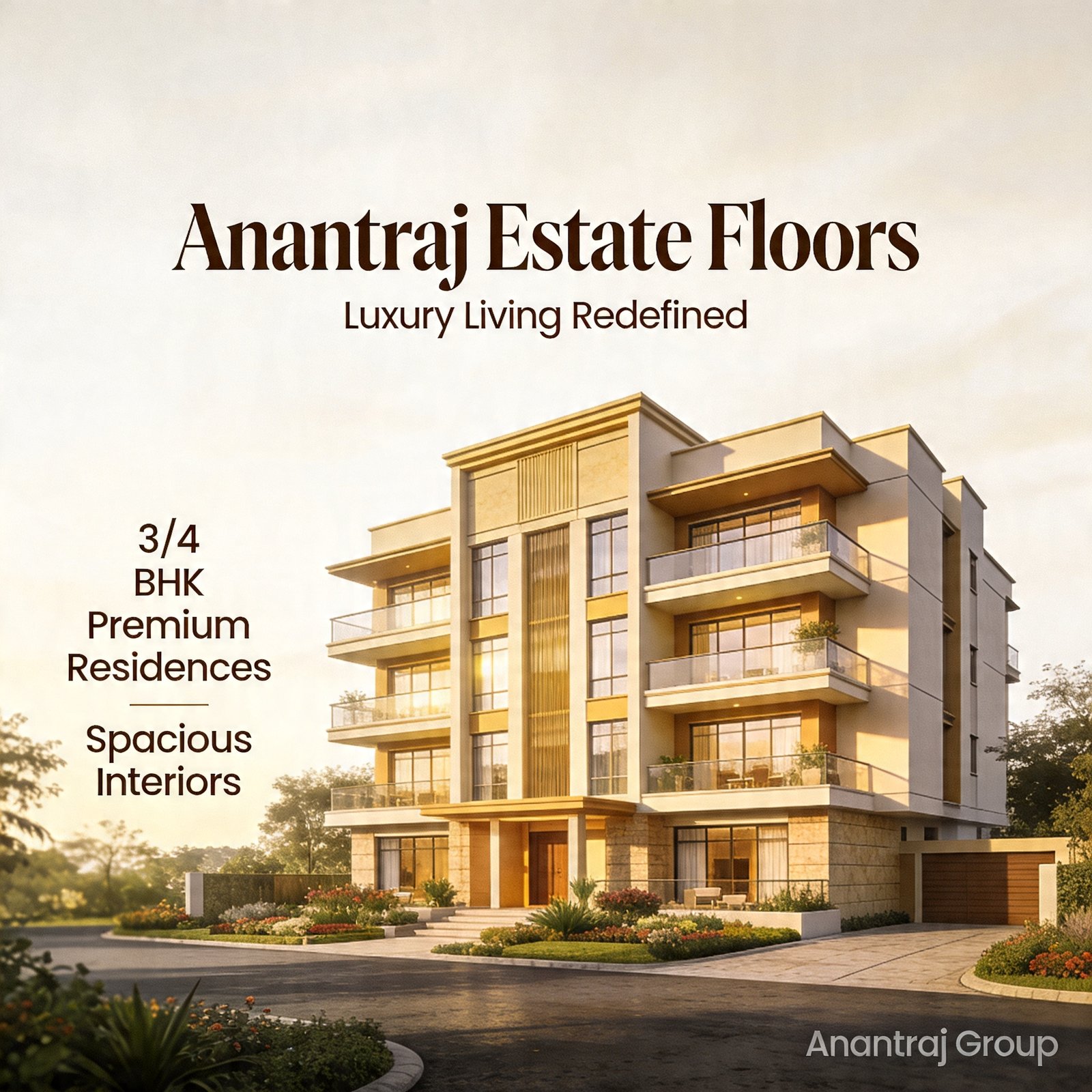 Anantraj Estate Floors: Premium Living at Anant Raj Estate